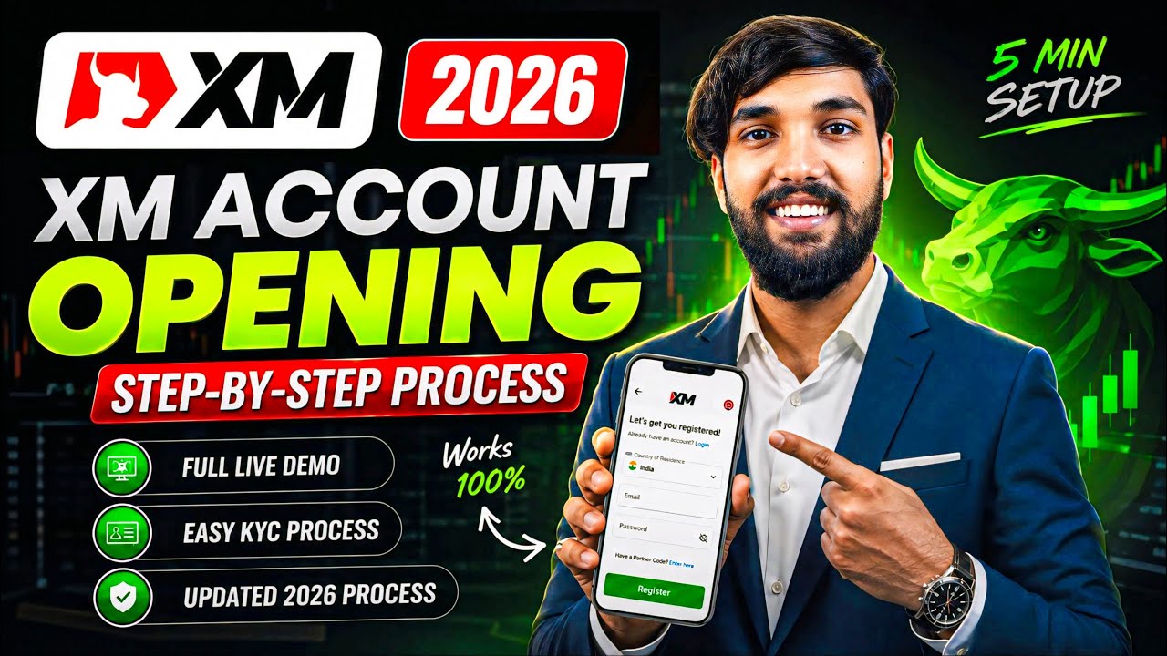 XM Account Opening | XM 360 Account Kaise Banaye | How To Open XM Account