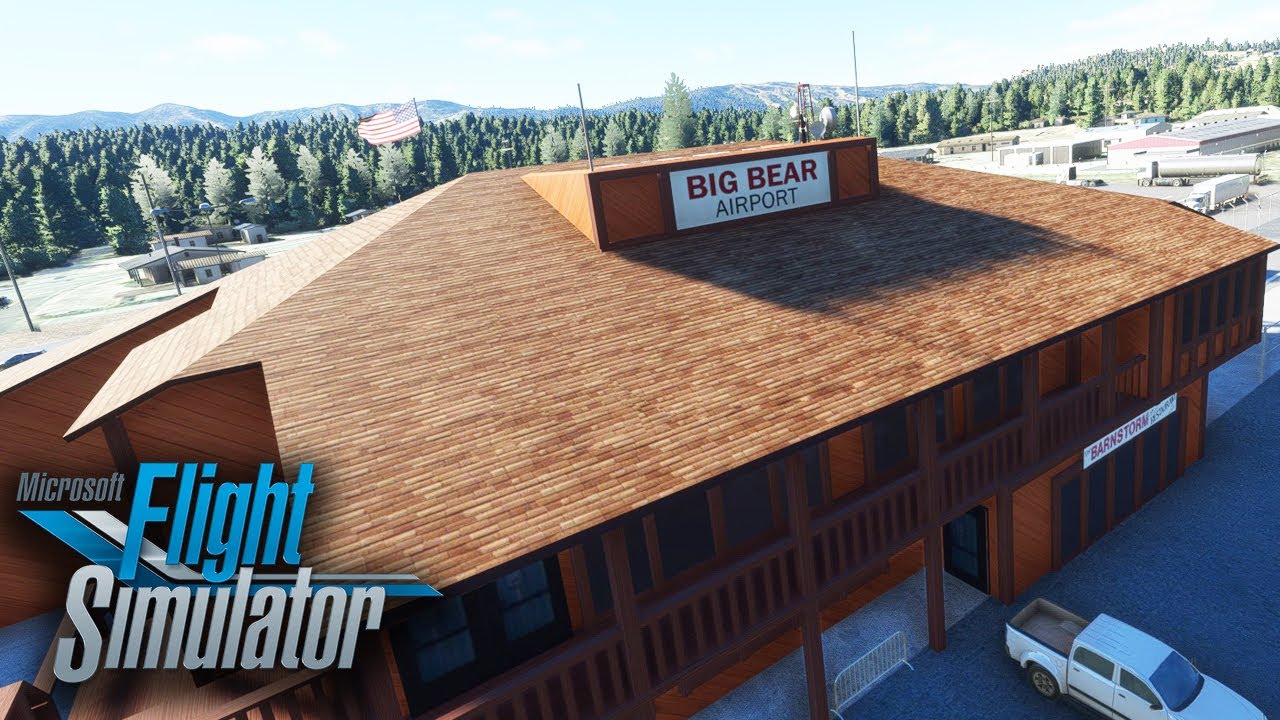 Freeware Scenery: Big Bear (L35) for Microsoft Flight Simulator 2020
