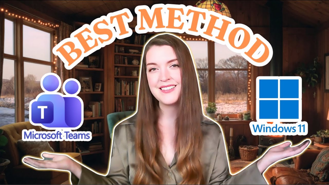 How to use VIDEO BACKGROUNDS in Microsoft Teams &mdash; BEST Method (GUID) | 2025/2026 Full Tutorial