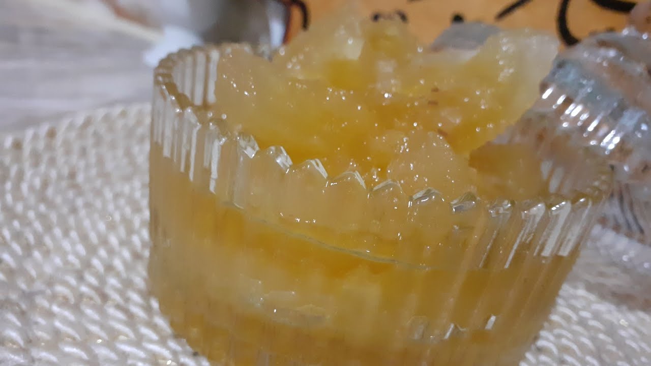 مربى  البامبلوموس أو ما يعرف(الليمون الهندي ) لازم تشوفي الطريقة البنة رائعة لا تقاوم 🍋🍋