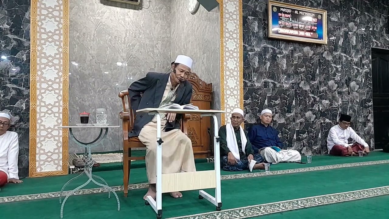Kajian kitab Fathul Qarib/Bab Sholat/Bersama KH. Mansyur HN/Masjid Al Mu'minun