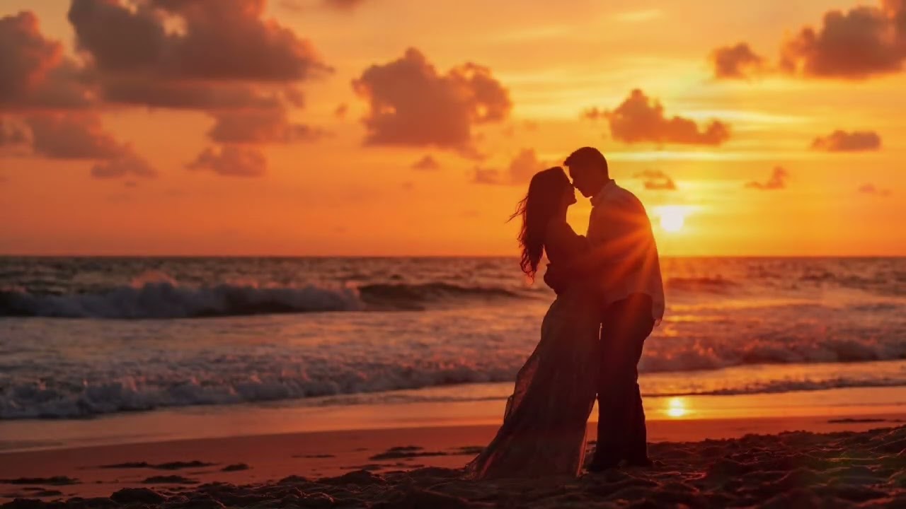 Romantic Love Story on a Sunny Beach | Cinematic Music Video