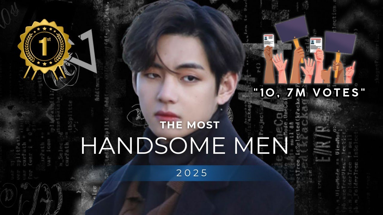 Unstoppable! Taehyung Wins World’s Most Handsome Man for the 3rd Time