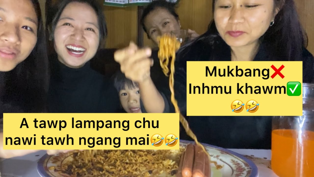 Jjajangmen (Black bean noodles) kan lo ei ve thung ang!💃🏻