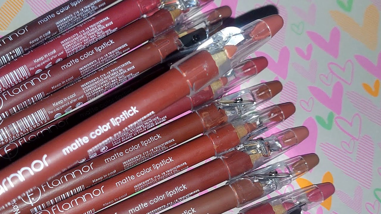 Flormar lip pencil review . ( flarnnor)