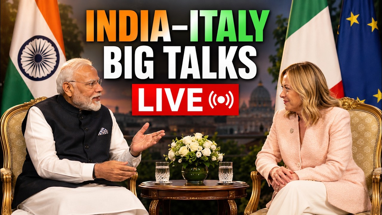 LIVE: PM Modi Holds Bilateral Talks With Italy PM Giorgia Meloni | Trade, Defence & Diplomacy & More