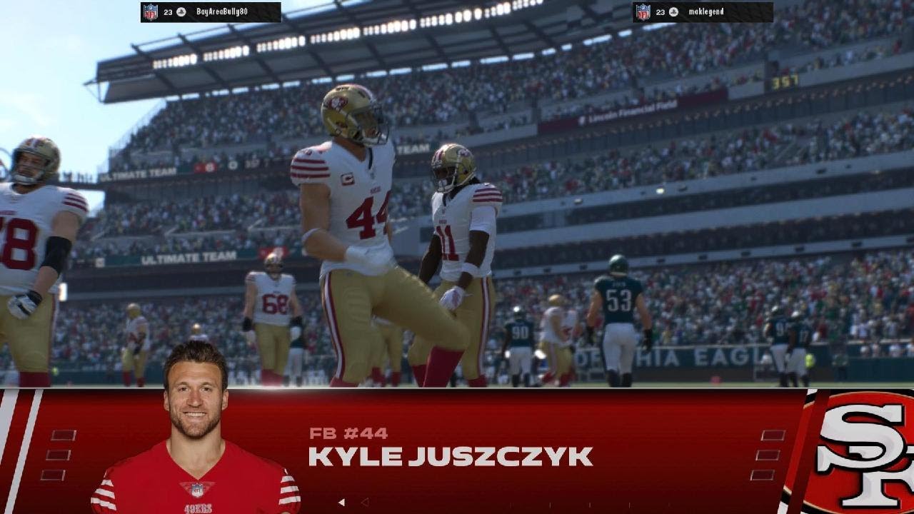 49ers @ Eagles ranked online game Madden NFL '26