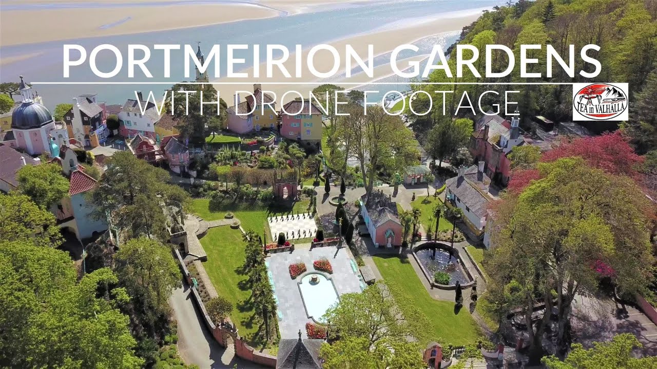 Portmeirion's Legendary Grounds & Gardens: With Drone Footage, Day 4 #greenspaces #wellbeing