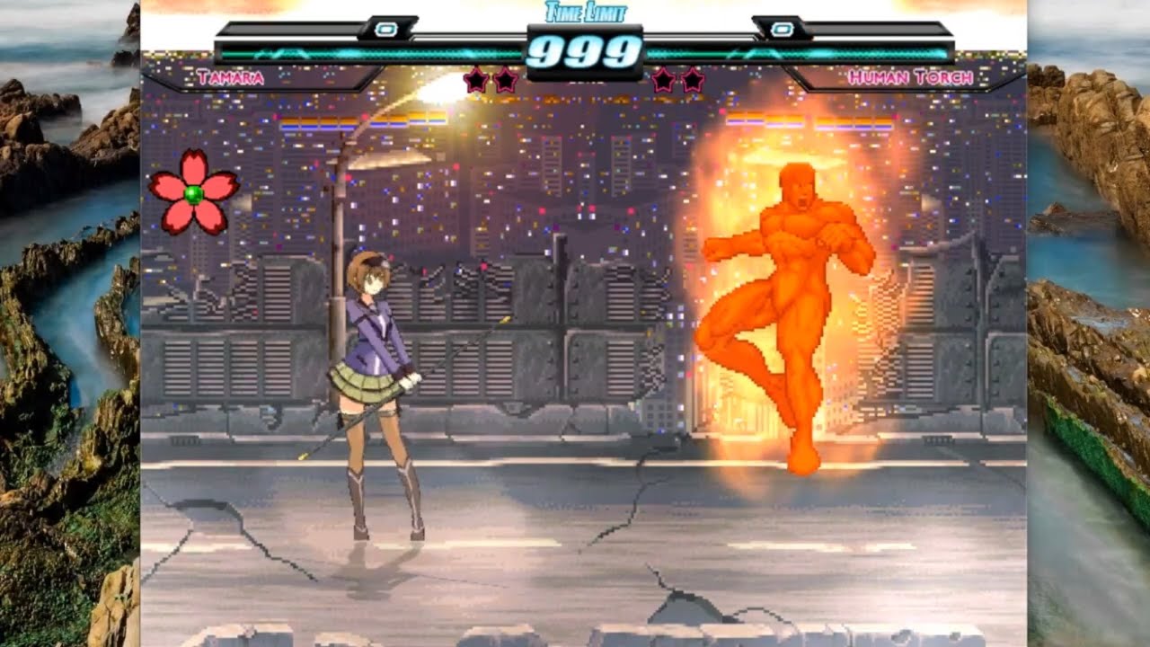 M.U.G.E.N. Tamara Battles - Human Torch (Avalon)