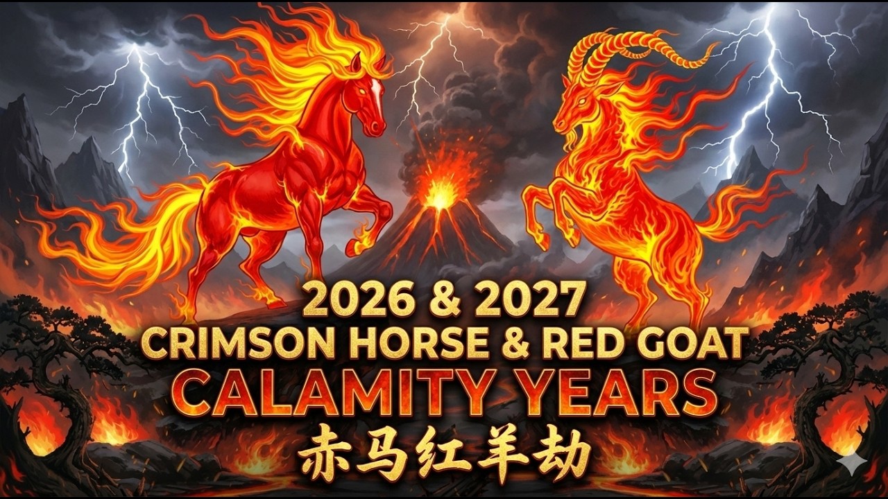 Crimson Horse & Red Goat Calamities 2026 & 2027 (赤马红羊劫)