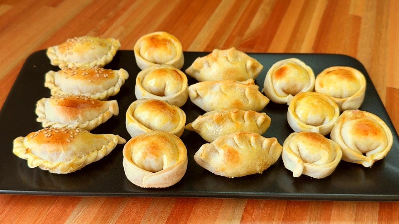 Cómo Hacer Empanadas Caseras: Masa Fácil y Rápida + 4 Rellenos Deliciosos |Masa con Aceite