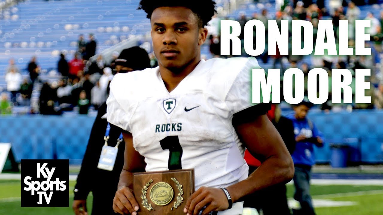 Rondale Moore Was A BEAST For Trinity HS!