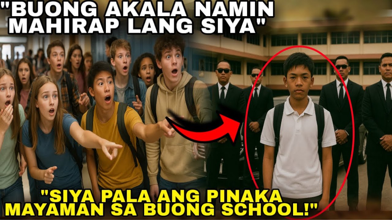 HINDI NANIWALA ANG MGA KAKLASE NIYA NA MAYAMAN SIYA! NAGIMBAL SILA SA PAGKATAO NIYA!