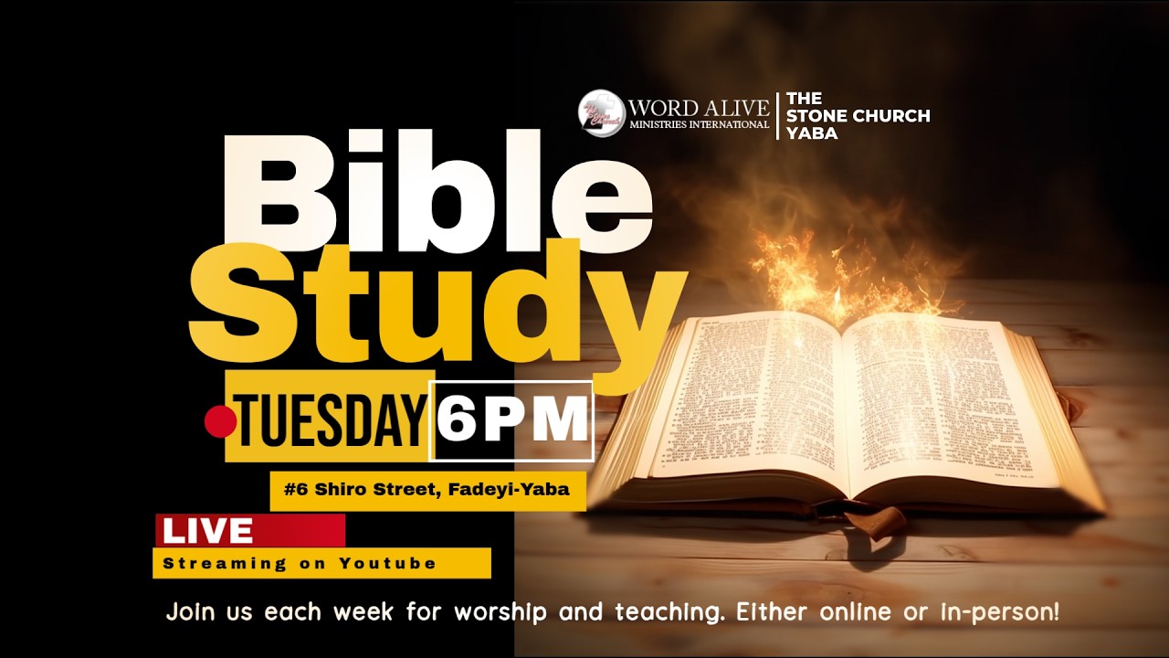 TUESDAY BIBLE STUDY | SACRIFICE OF PRAISE | BRO. HARVEY OBODO | MAR 10, 2026