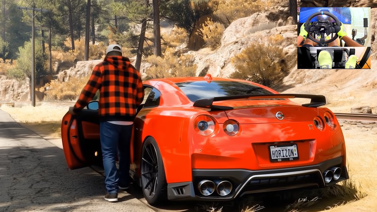 845hp Nissan GT-R R35 4K Gameplay | Forza Horizon 5🔥Fanatec Wheel
