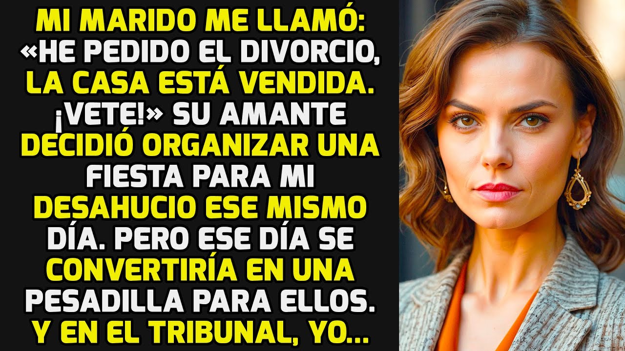 Mi Marido Me Llamó: «He Pedido El Divorcio, La Casa Está Vendida. ¡Vete!» Pero... HISTORIAS LA VIDA