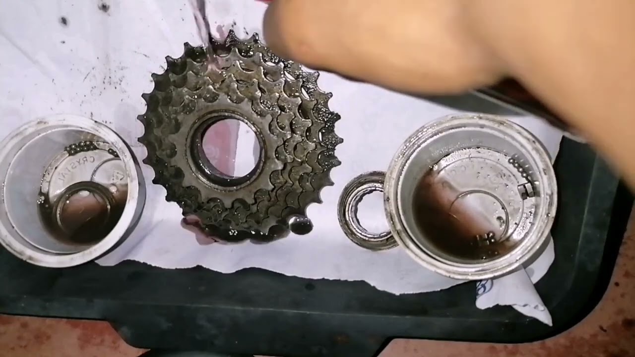 Repair and cleaning of freewheel 😉 , #Gear #sprocket #Freewheel ⚙️ #Tips #Tricks / #bike #servic