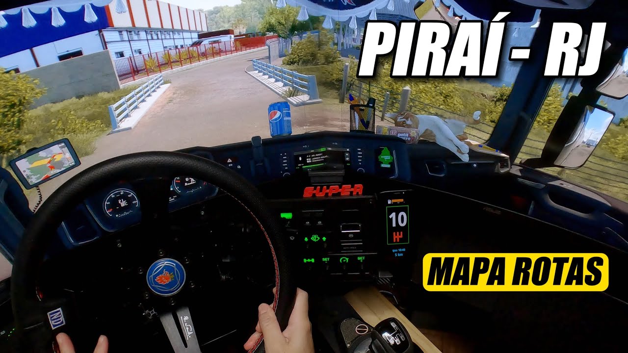 EURO TRUCK SIMULATOR 2 - AMBEV Fábrica Gigante | ETS2 Cockpit Três Monitores