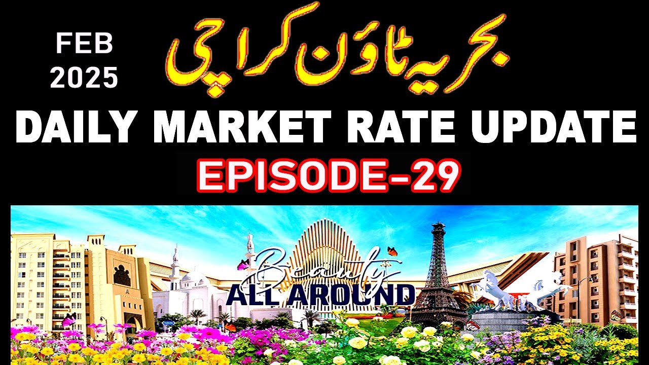 Bahria Town Karachi | NAB | Daily Market Update | Plot | Villa | Apartment Price | Episode -29