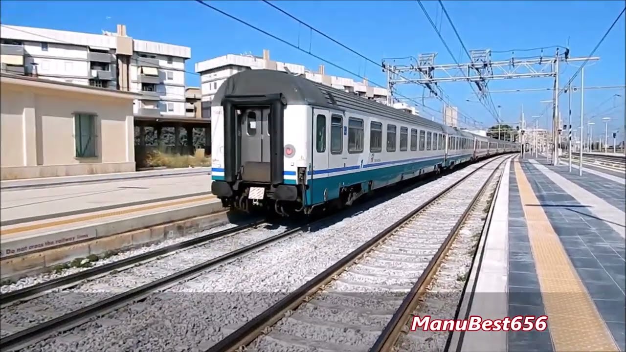 TRENI IN TRANSITO DI TUTTI I TIPI ALLA STAZIONE DI BARLETTA!