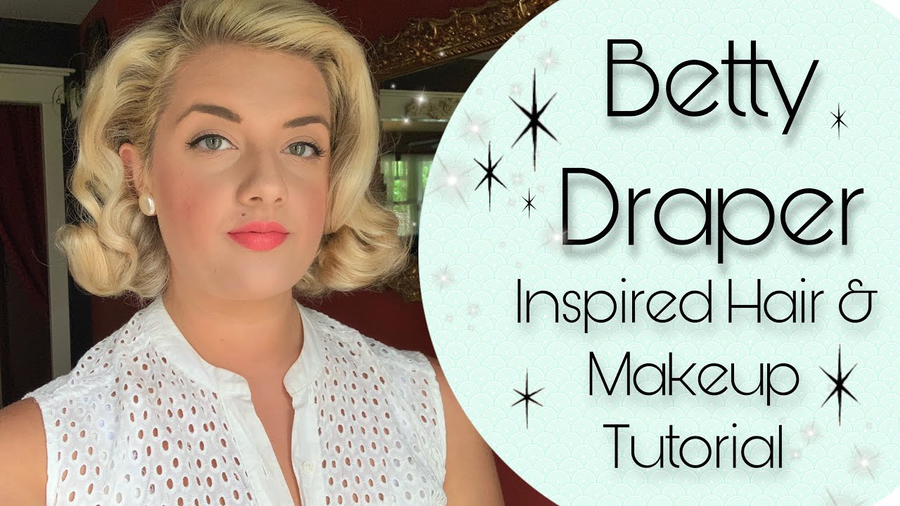 BETTY DRAPER INSPIRED HAIR AND MAKEUP TUTORIAL💄✨