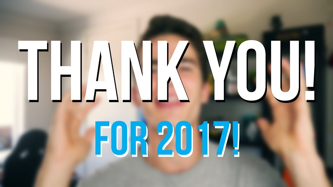 THANK YOU FOR 2017!!!