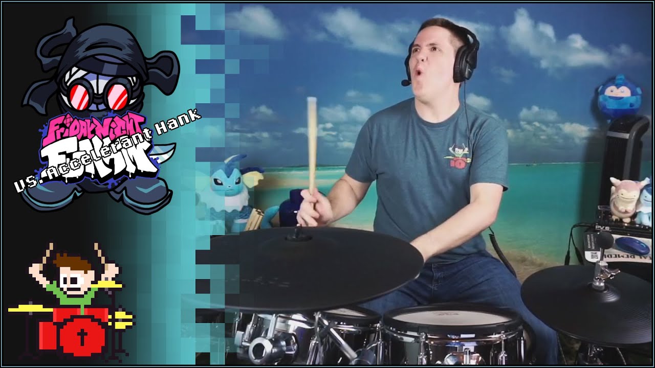 Friday Night Funkin' VS. Hank - Accelerant On Drums!