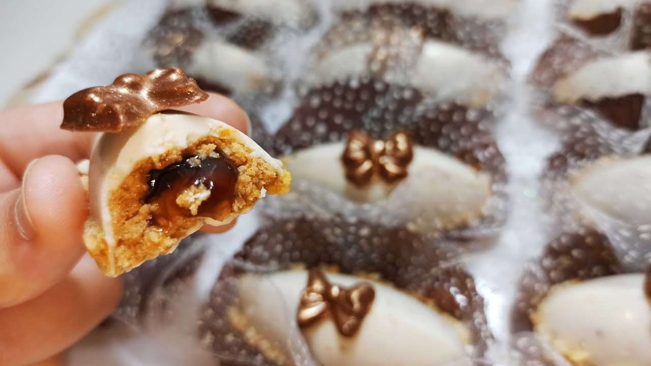 حلويات العيد / بنيون بحلوة الترك والكاوكاو حلوى بدون طهي بنينة بزاف🤤🤤