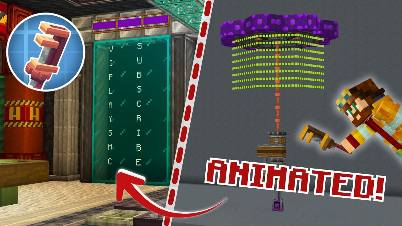 Как анимировать экраны и голограммы с помощью мода Create!