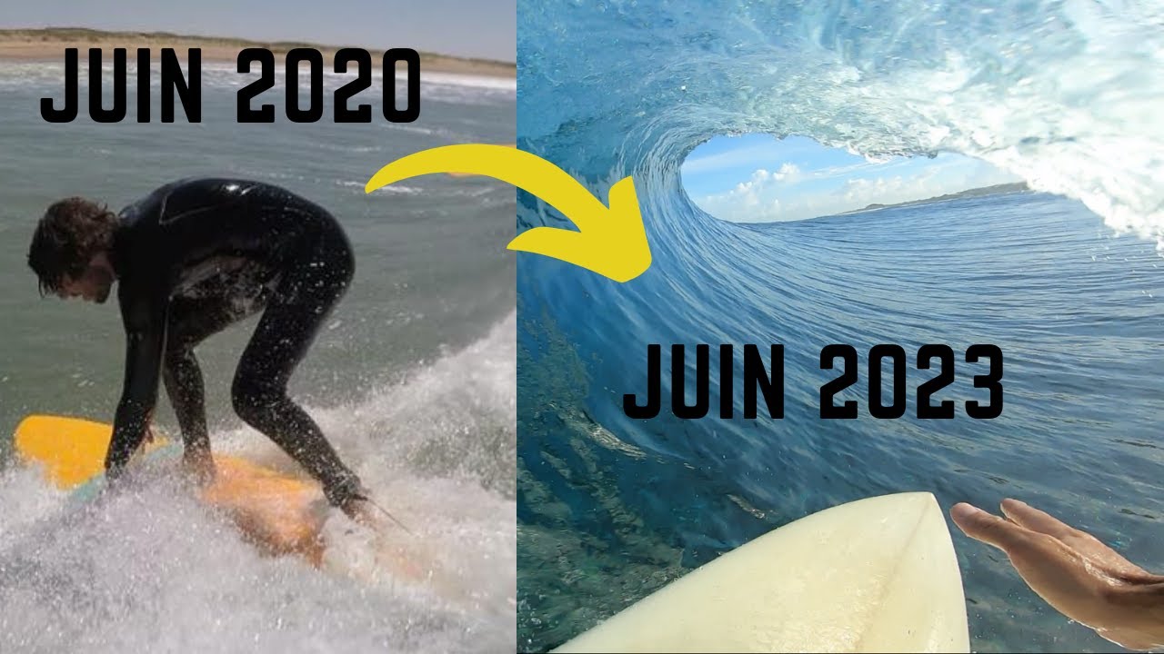 J'APPRENDS LE SURF EN 3ANS (DEBUTANT à CONFIRME)