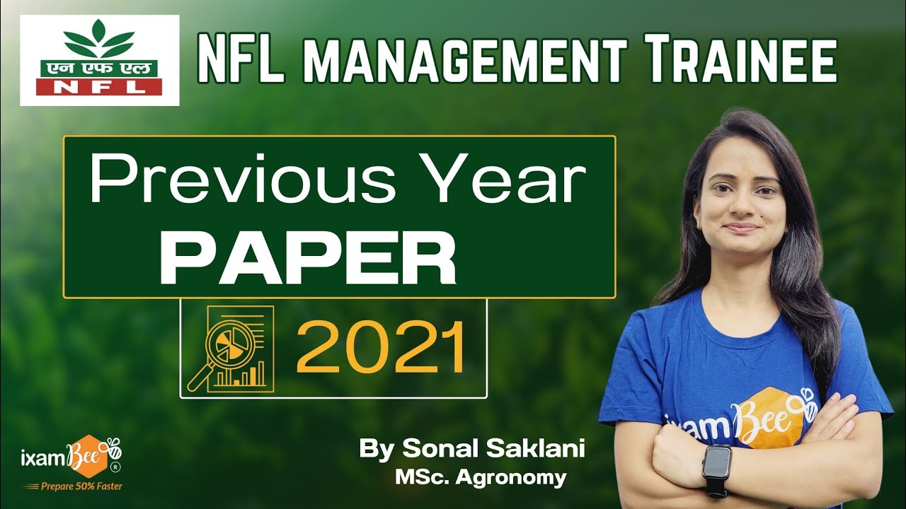 NFL 2023 || NFL Previous year paper (2021) || By Sonal Mam