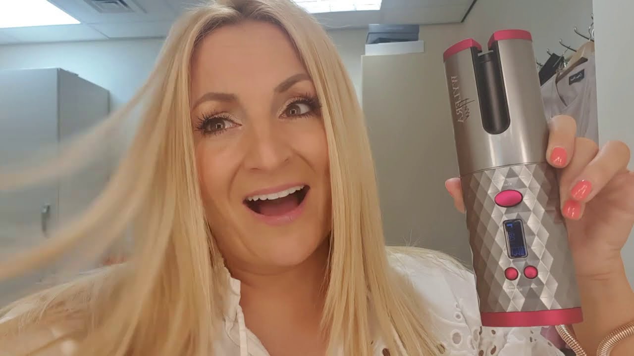 How to Get Perfect Curls using Wylera Dreamwave Hair Curler @sallyjackstvmum