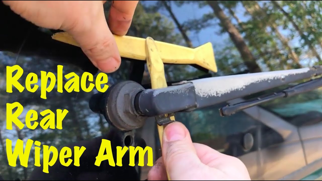 1992 - 2000 GM SUV Tahoe Suburban Liftgate Glass REAR Wiper Arm Replacement (Chevy Cadillac & GMC)