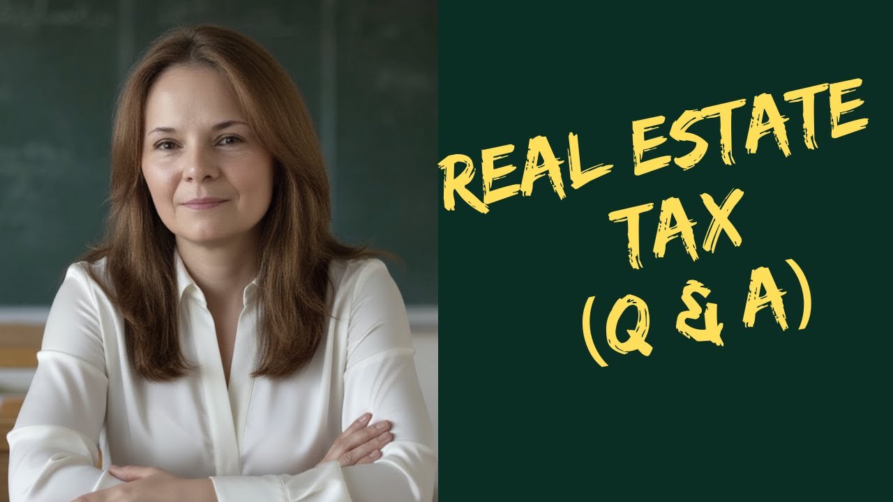 Real Estate Exam Must-Know Terms 2025: Real Estate Tax Simplified