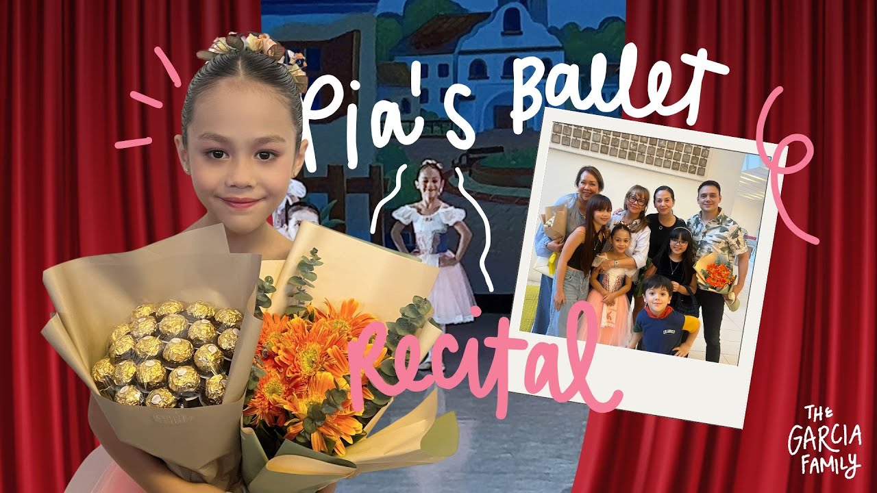 PIA's Ballet Recital! | Garcia Family
