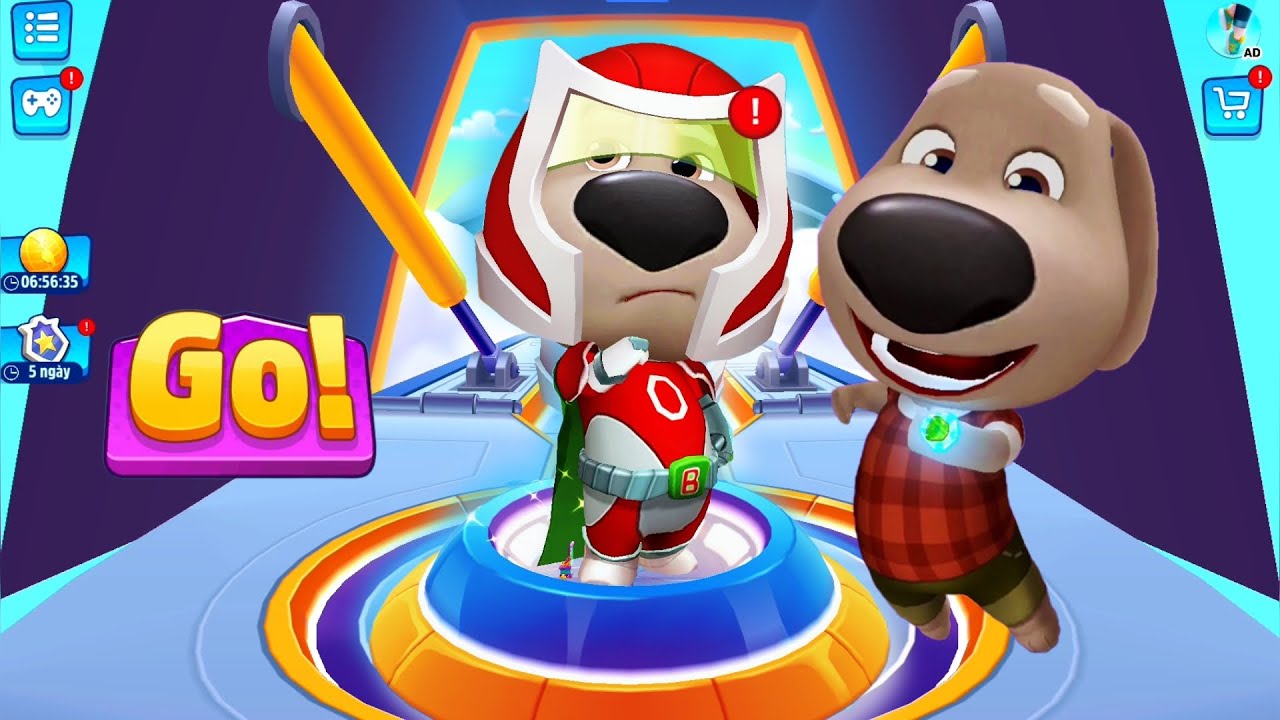 Talking Tom Hero Dash Missions / Superhero Ben / Full Screen / Top Android Games HD