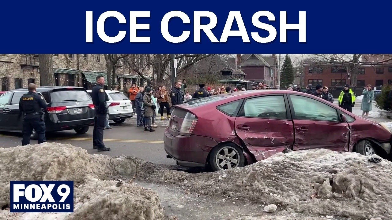 Pursuit involving ICE leads to crash in St. Paul