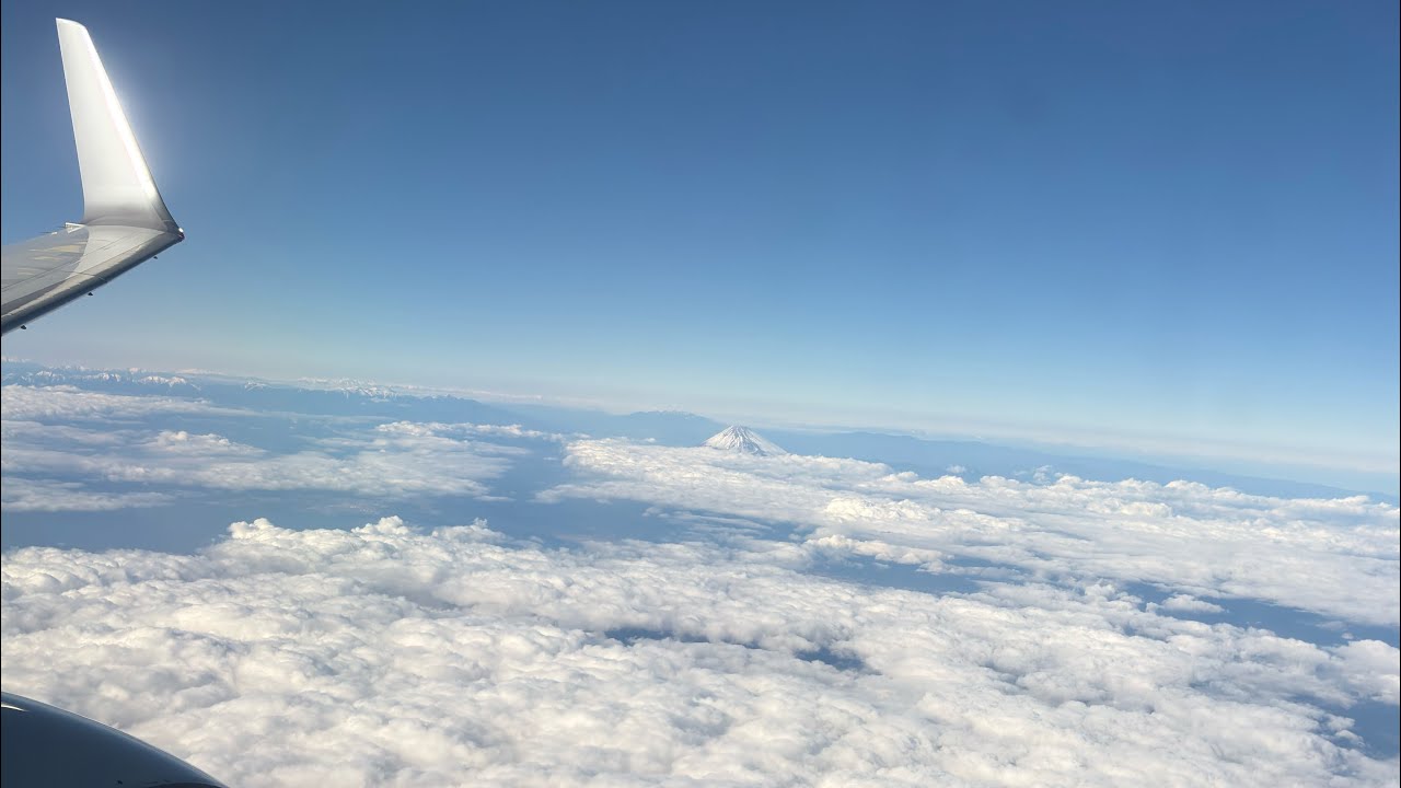 🛬羽田空港到着🛬JAL236便　岡山桃太郎空港（OKJ）-羽田空港（HND）