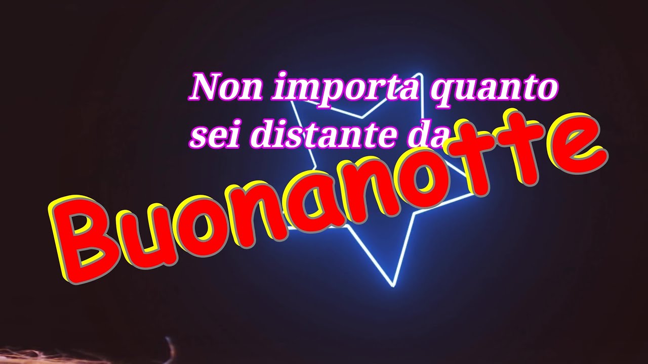 Buonanotte Video Bellissimi | Abbandonati in questa notte serena