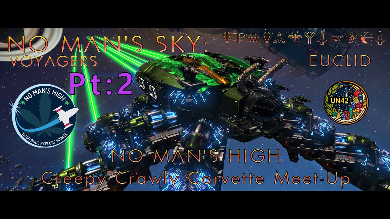 No Man's Sky: Voyagers - Pt:2 - Creepy Crawly Corvette Meet-Up