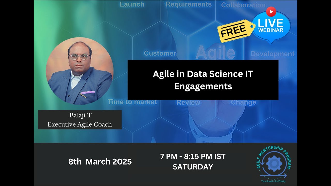 8th March 2025 FREE Webinar - Basics of Data Science in IT and How to execute it using 