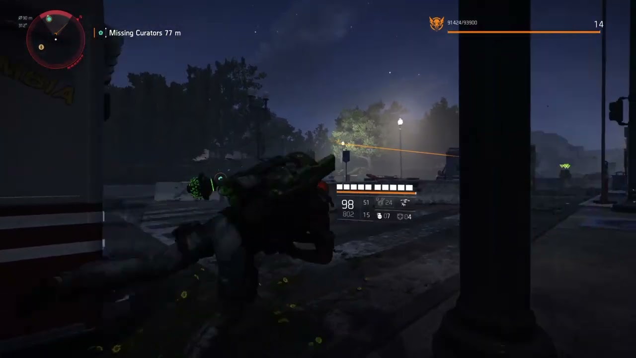 Division 2 Hardcore Agent Action Death 2nd time at level 15