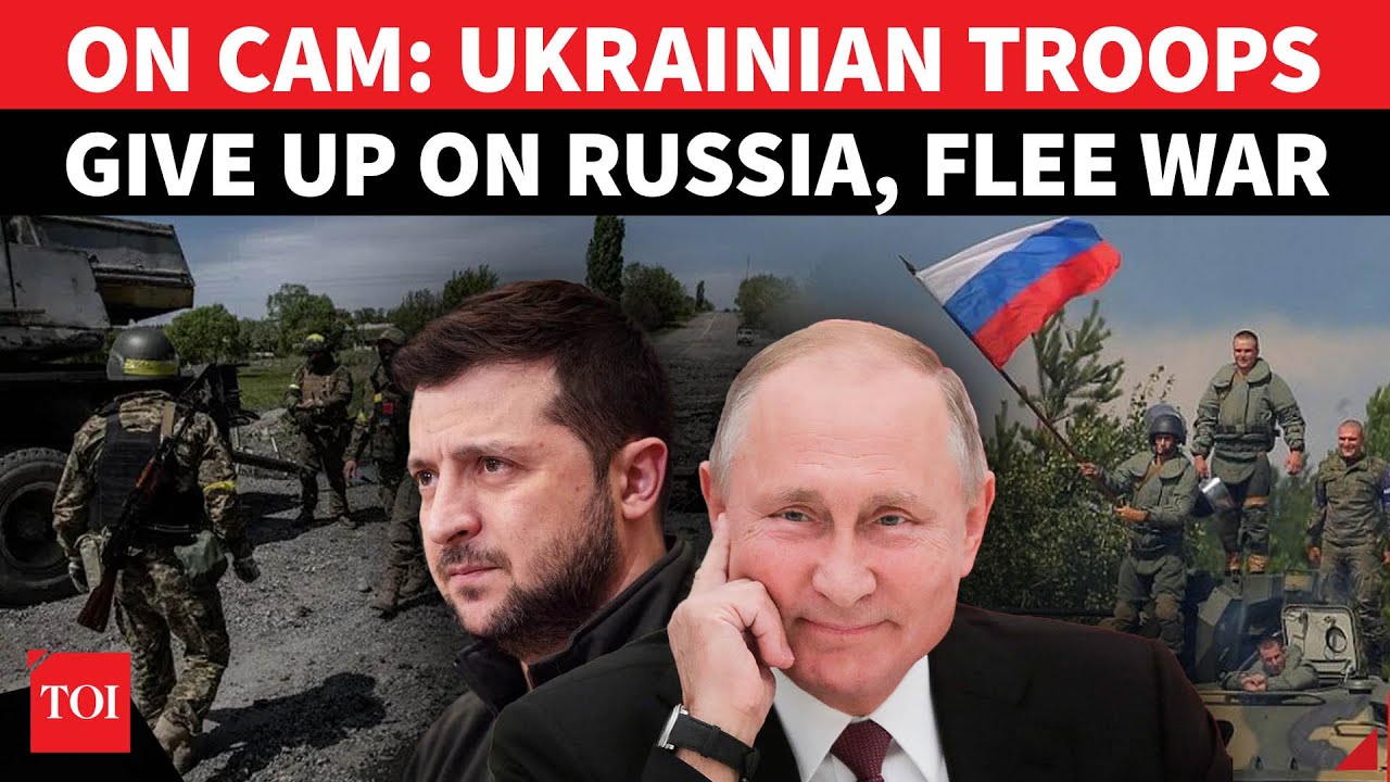 On Cam: Ukrainian Troops Run Away From Battlefield Moment Russian Soldiers Storm&nbsp;Donetsk&nbsp;|&nbsp;WATCH