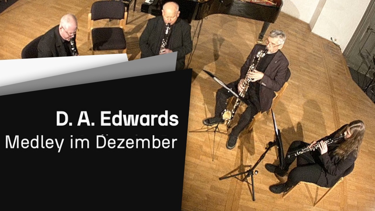 D. A. Edwards: Medley im Dezember · Clariphonics 2026