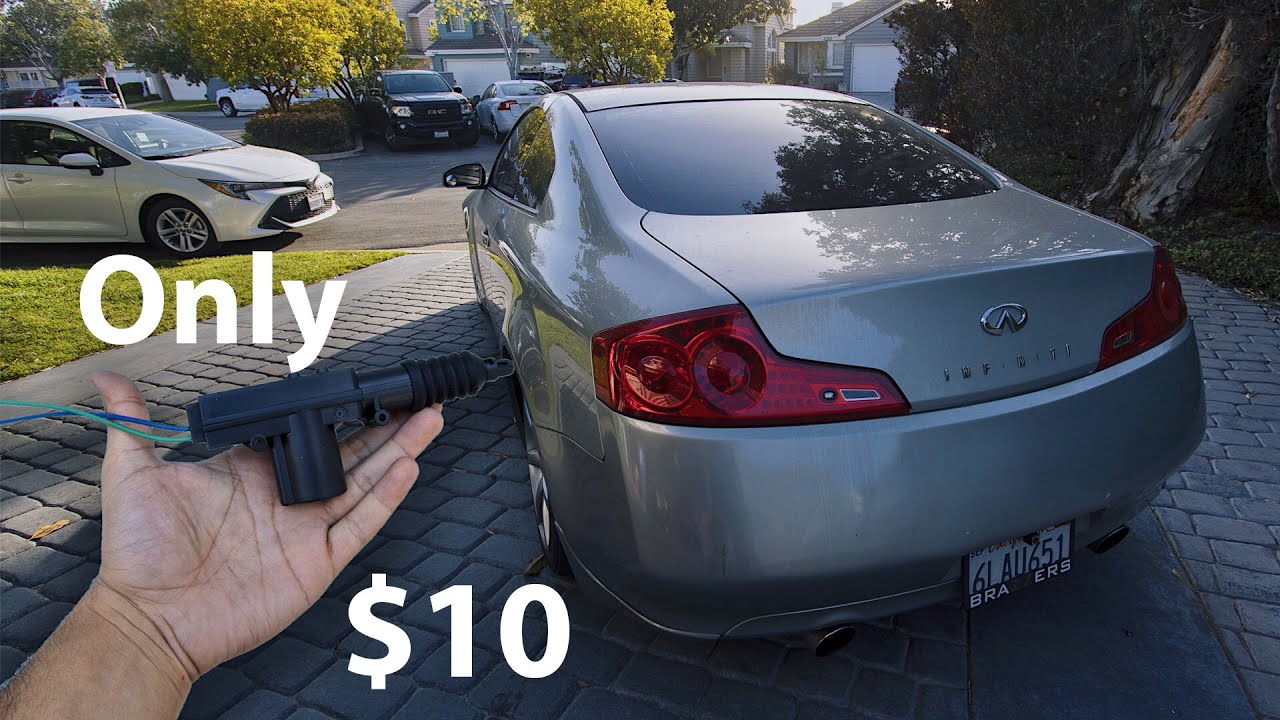 Fixing the NOTORIOUS Problem with EVERY G35!! (CHEAP)