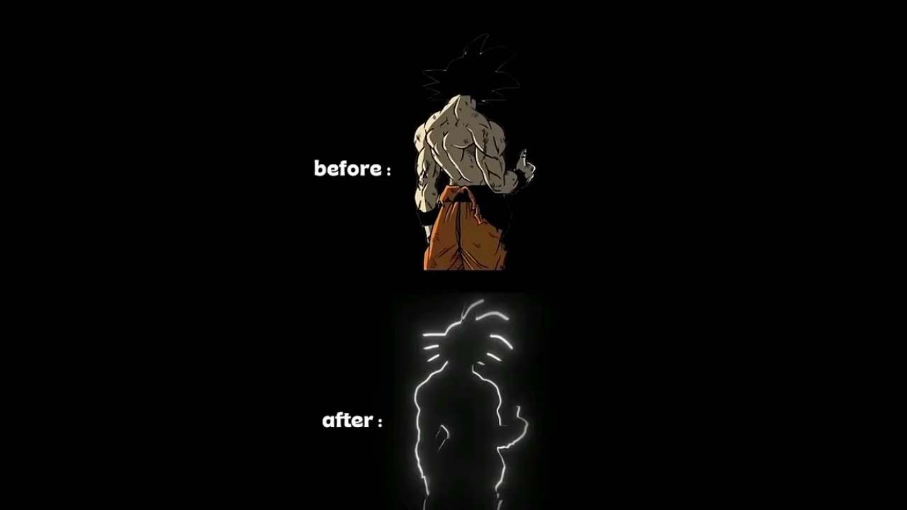 Glowing character effect tranding in ▶️YouTube