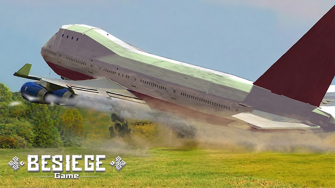 Extreme takeoff on an airplane  - The Engines Failed | Airplane Crashes & EMERGENCY LANDING!