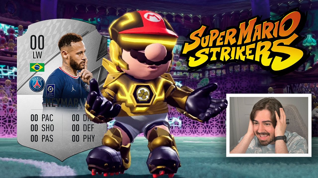 NEYMARIO MELHOR QUE NEYMAR!!! COPA DO MUNDO DO MARIO STRIKERS!