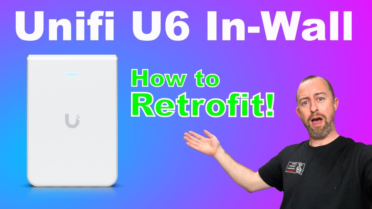 Jak zainstalować punkt dostępowy Ubiquiti Unifi U6 w ścianie &ndash; ŁATWA REMONT