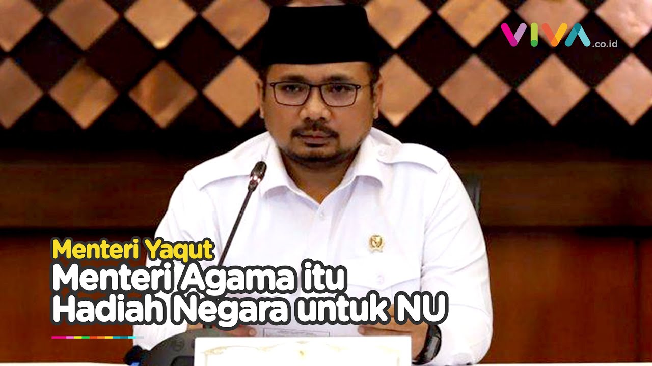 (FULL) Pernyataan Menteri Agama Yaqut Soal 